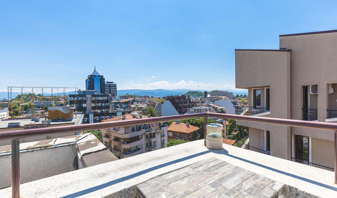 普罗夫迪夫Fancy 1Bd Penthouse With Terrace Near The Centre By Flat Mаnager公寓 外观 照片